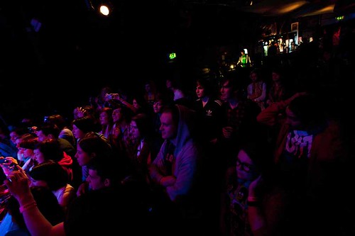 The crowd watching Future Boy, The Tunnels, Aberdeen