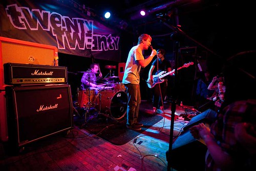 Future Boy performing at The Tunnels, Aberdeen